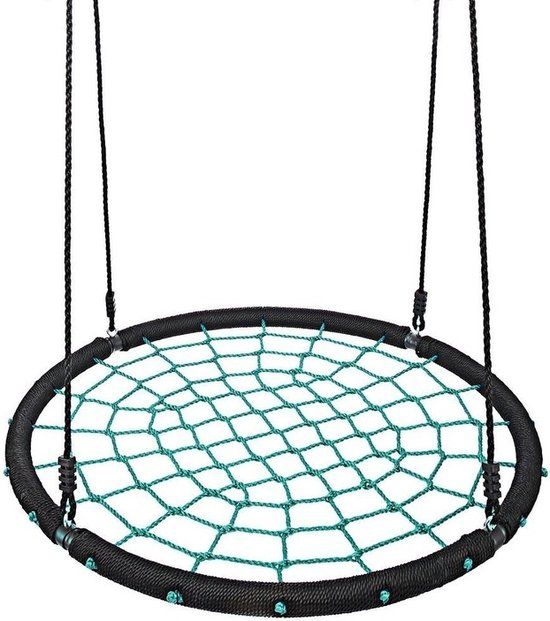 Viking Choice Nestschommel - 100 cm - tot 150 kg - zwart groen