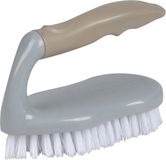 Urban Living brosse de récurage - antidérapant - plastique - 14 cm - beige