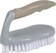 Urban Living Schrobborstel - antislip - kunststof - 14 cm - beige
