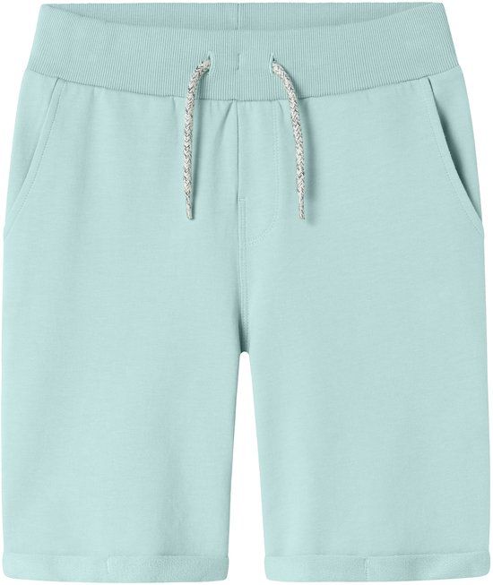 NAME IT Jongens Bermuda shorts NKMVERMO LONG SWE SHORTS UNB F NOOS Katoen Limpet Shell Maat 104