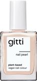 gitti Nail Pearl - Vernis à ongles nourrissant - Finition nacrée - Renforce et nourrit - Vegan - 15 ml