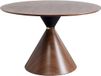 Kare Design Eettafel Cono Ø120cm walnoot