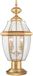 Quoizel Newbury Mini LED Lampe de jardin | Laiton poli laqué