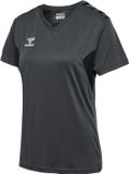 Hummel Hmlauthentic Pl Jersey S/S Dames Asphalt Polyester XL