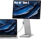 SOTSU® FlipAction Pro 16 inch Gen 2 - Portable Monitor 2.5K - 120 Hz - Draagbare Monitor voor Laptop - Tweede Scherm Laptop - USB-C 65W, Mini HDMI & DisplayPort - 100% DCI-P3 - Aluminium - Granite Grey - Extra Scherm voor Laptop - Draagbaar scherm