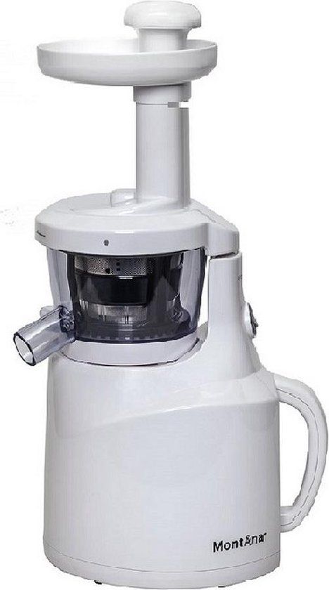 Montana PR-179 Slowjuicer - Wit - Inductiemotor