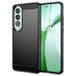 OnePlus Coque OnePlus Nord CE4 en TPU Brossé - Fibre de Carbone - Noire