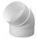 Ventilatieshop Coude 45 degrés - Plastique - Ø 125mm