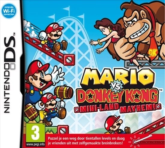 Nintendo Mario vs Donkey Kong 3 Mini-Land Mayhem Nintendo DS