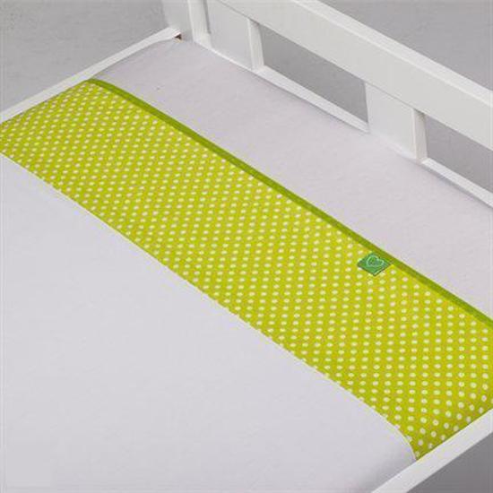 Briljant Bedmode Bea laken Lime - Ledikant 100x150 cm