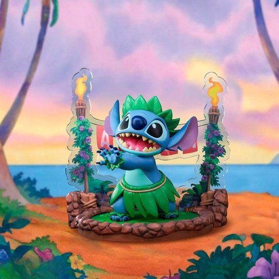 Lilo & Stitch SFC Super Figure Collection - Stitch Hula Dance Unisex Verzamelfiguren - meerkleurig - Standard