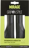 Mirage Buzaglo B.V. Handvatpaar Mirage Grips in style #45 - 132/132 mm met lockring - zwart