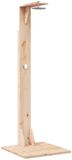 vidaXL Buitendouche - 214,5 cm - Massief grenenhout en roestvrij staal