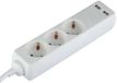 BES LED Stekkerdoos met USB - 3 Stopcontacten - 1.5 Meter - Wit