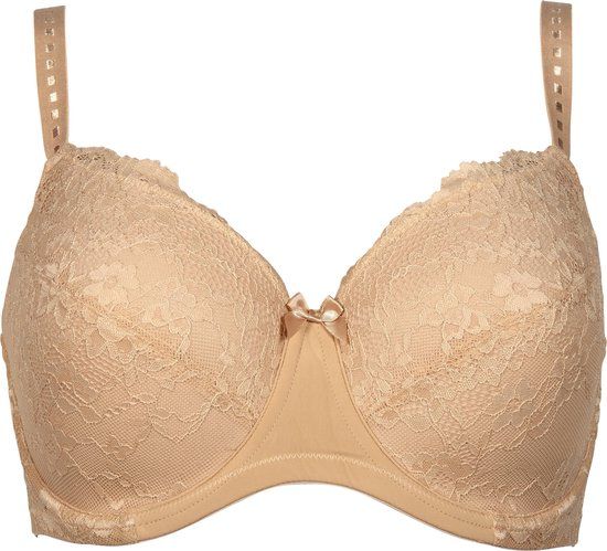 After Eden Nature Friendly Voorgevormde Beugel BH - Beige - D+ Cup