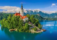 Castorland Puzzel Bled Slovenië - 500 stukjes puzzel