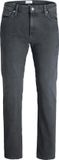 JACK&JONES Heren Jeans W28 X L32 Tapered Fit Katoen/Lyocell/Elastaan Blauw Denim