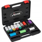 Vigor V6312/12 Dopééde Klauwen 12-delig voor Velgen