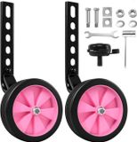 Roues d'appoint Vélo enfant - 12 à 20 pouces - Rose
