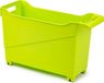 Plastic Forte Trolley - limegroen - L45 x B17 x H29 cm - opberger op wieltjes