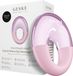 GESKE SmartAppGuided™ Cool & Warm Eye Massager | 7 in 1 | Multifunctioneel massageapparaat | Ogen en gezicht | Batterijloos koelen en warmen | Verstevigt en ontspant | Ringvormig ontwerp