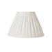 Watt & Veke Abat-jour Ella, blanc, Ø 26 cm, lin