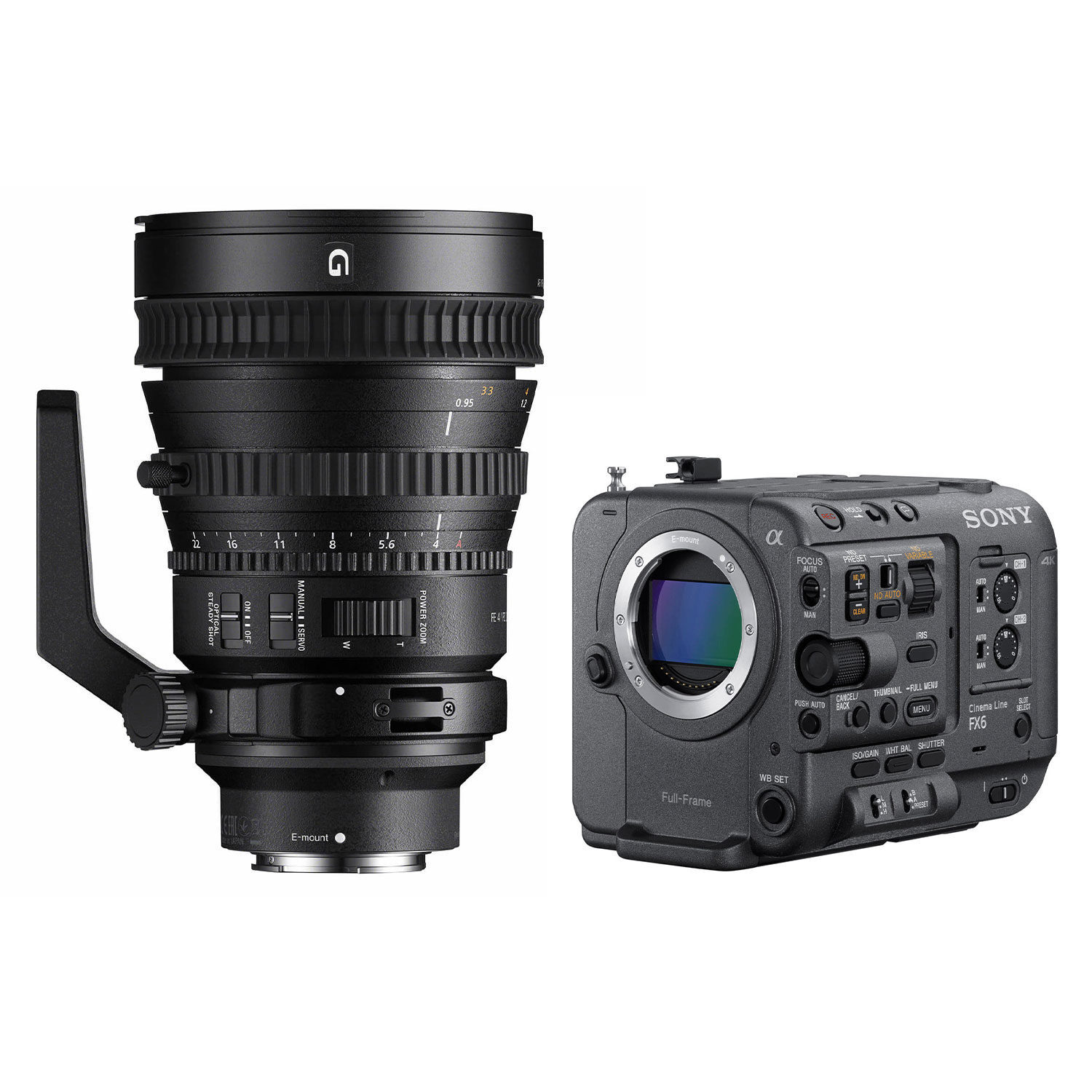 Sony Sony Cinema Line FX6 videocamera + FE PZ 28-135mm f/4.0 G