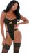 Forplay Mark The Spots Teddy with Straps XL Black