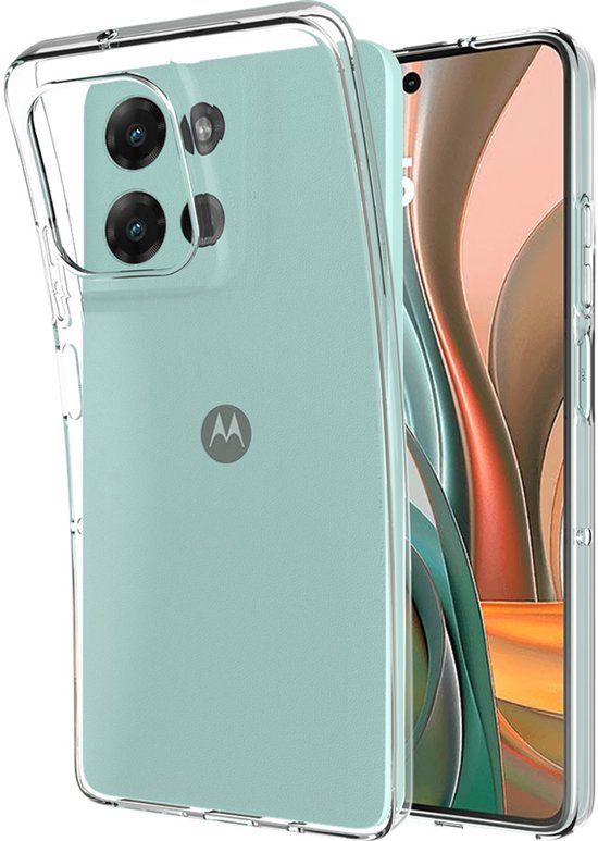 Just in Case Soft Design Motorola Moto G75 Back Cover Transparent