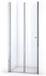 Maxaro Douchedeur Zircon Comfort 90cm Vouwdeur Chroom Linksdraaiend