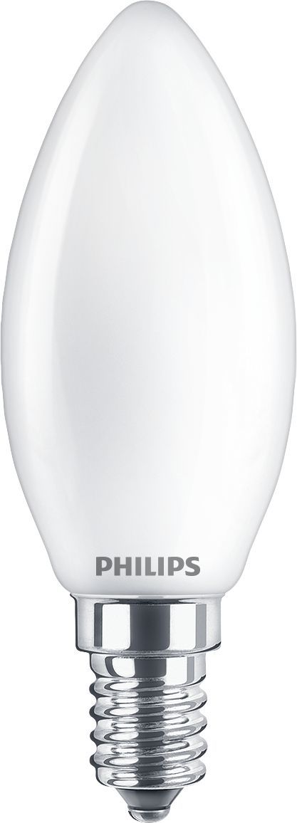 Philips LED Kaarslamp E14 - 4.3W - 470lm - Warm Wit