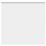 vidaXL Rolgordijn verduisterend 145x150 cm stofbreedte 141,6 cm wit