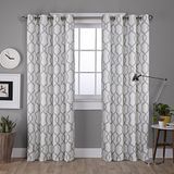 Exclusive Home Curtains Ringgordijnen, 1 paar, polyester, duifgrijs, 96" lengte
