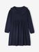 Vertbaudet Robe avec col fantaisie en tricot jersey pour filles