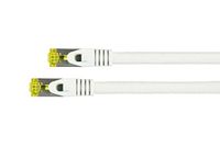 Python S/FTP CAT7 10 Gigabit netwerkkabel / wit - LSZH - 15 meter