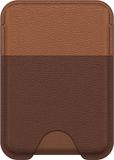 OtterBox Symmetry Cactus Leather Wallet voor MagSafe voor iPhone 16, Rich Adobe
