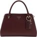 GUESS Noelle II Luxury Satchel - Dames Handtas - Burgundy