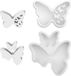 Semsen Moules en silicone papillon pour bougies et décorations de vacances