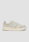 s.Oliver Lage Sneakers Dames Leer Beige Maat 39