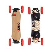 Kheo Epic V4 mountainboard 8 inch met rode wielen