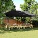 vidaXL Partytent - 292 x 580 x 315 cm - Zwart - Oxford Stof