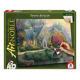Schmidt Spiele Lamplight Manor: My Artnoble Thomas Kinkade Painting Kit