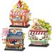 Briques Mini magasin de ville modèle - 3 pièces