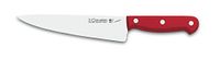 3 Claveles Uniblock keukenmes 20 cm, roestvrij staal, rood