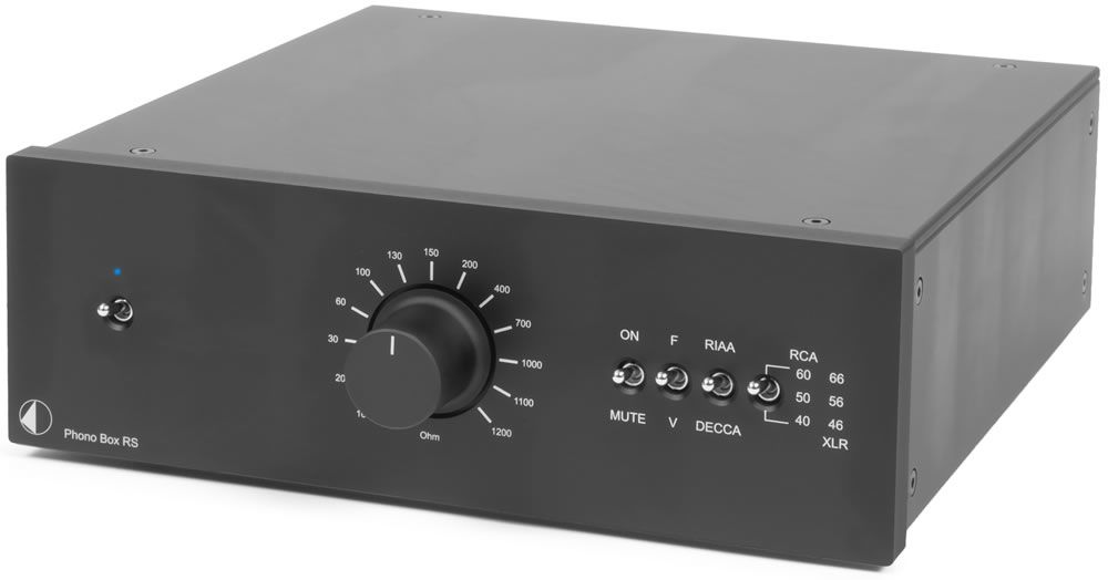 Pro-Ject Phono Box RS - Zwart - Phono voorversterker