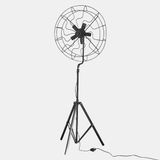 Loberon Vloerlamp Thunderfield zwart