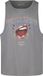 EMP Stage Collection Donkergrijze tanktop met vintageprint - Heren - S