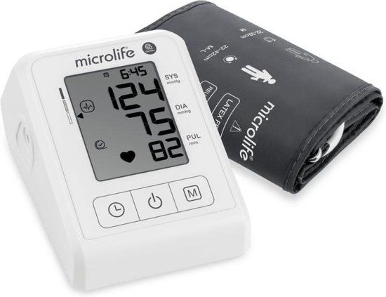 Microlife BP B1 Classic Bovenarm Bloeddrukmeter - Klinisch Gevalideerd - 5 Jaar Garantie
