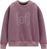CMP Sweatshirt Lange mouw Ronde hals Katoen Logo Orchidee S