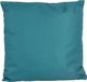 Anna's Collection Buiten of tuin sier kussens - petrol blauw - 60 x 60 cm